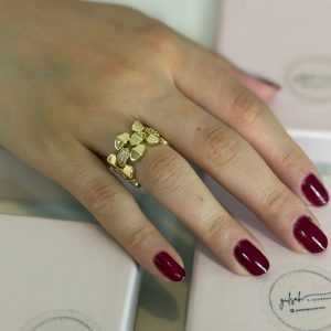 Xuping Gold Damlalar Yüzük